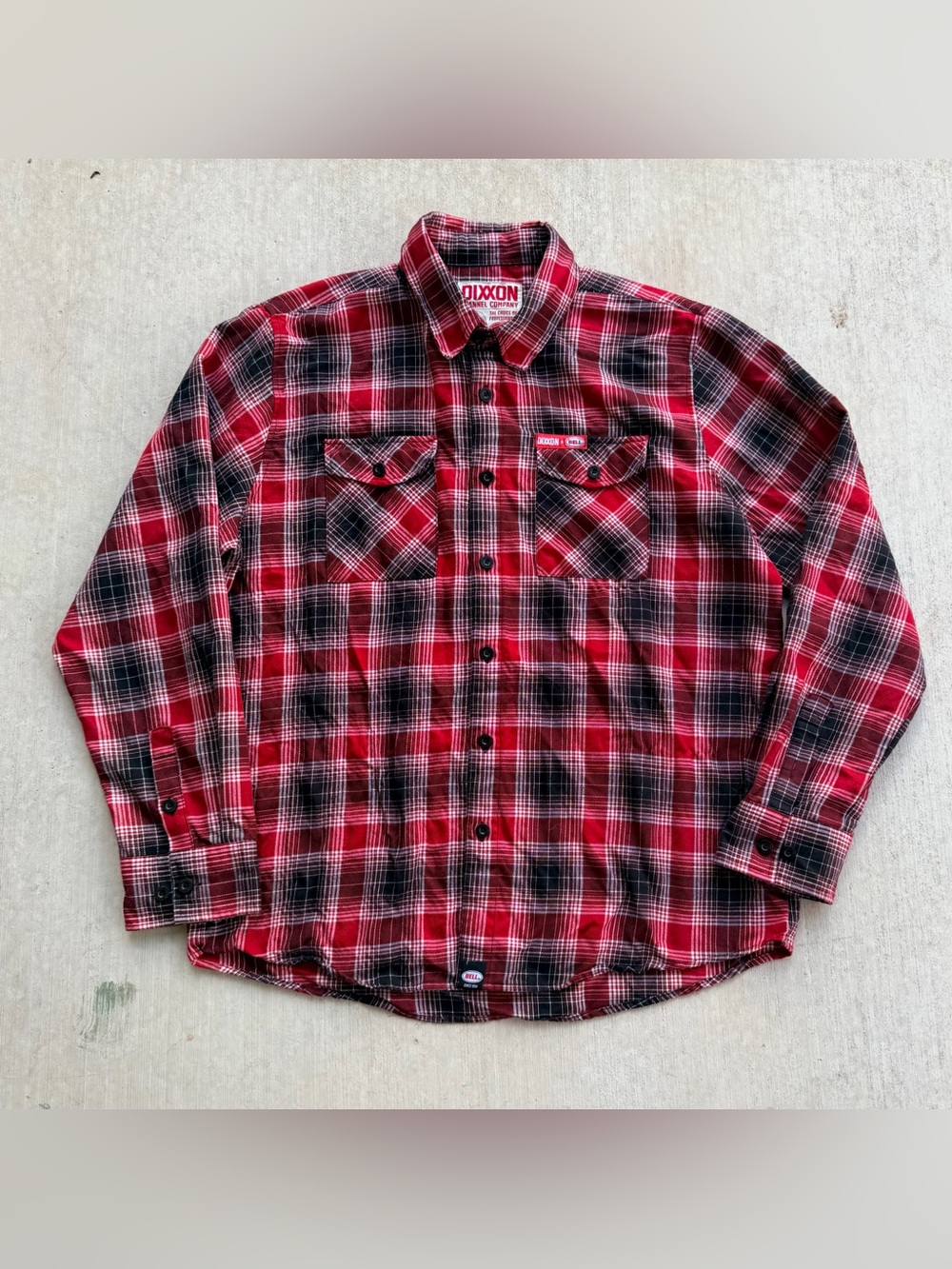 Dixxon Flannel Co Shirt Bell Helmets Men Size XL